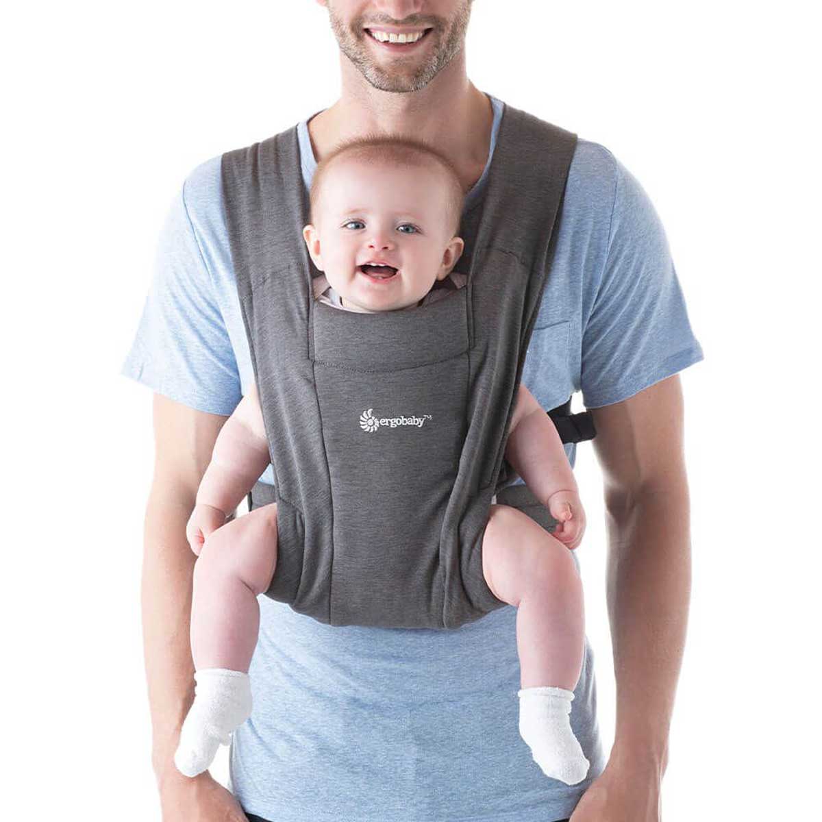 Nosilka Ergobaby Embrace Heather Grey 1