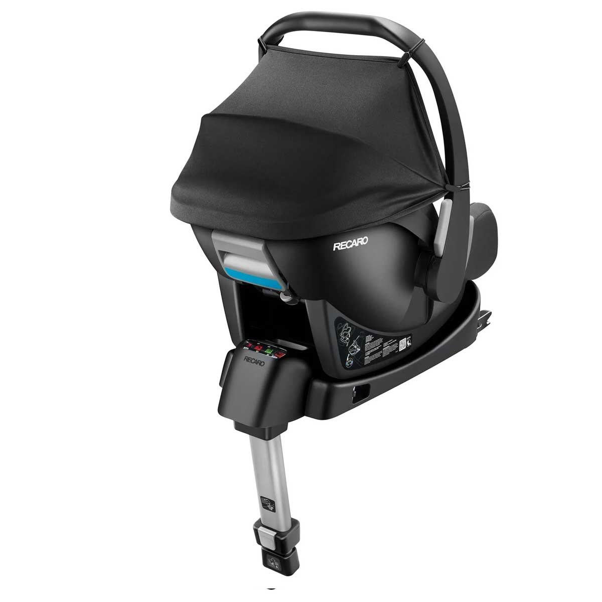 Otroški avtosedež RECARO Privia Evo + Isofix podstavek 4