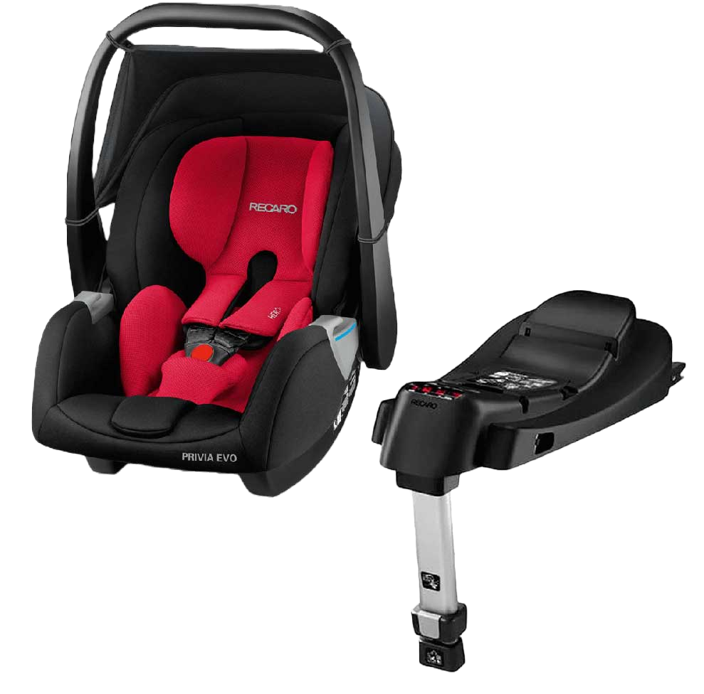 Otroški avtosedež RECARO Privia Evo + Isofix podstavek opis