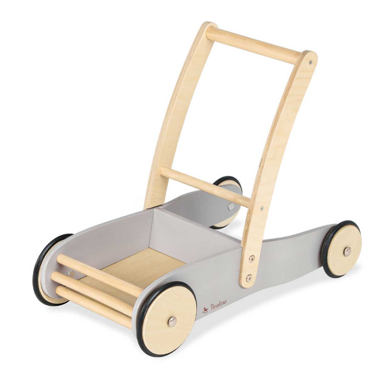 Lesen voziček za učenje hoje Pinolino Uli siv 2