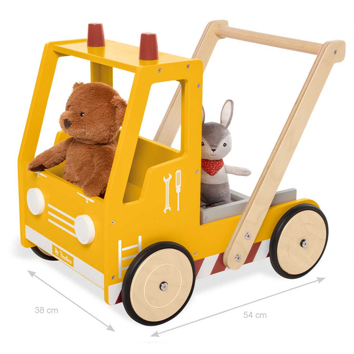 Lesen voziček za učenje hoje vlečno vozilo Pinolino Fred 1