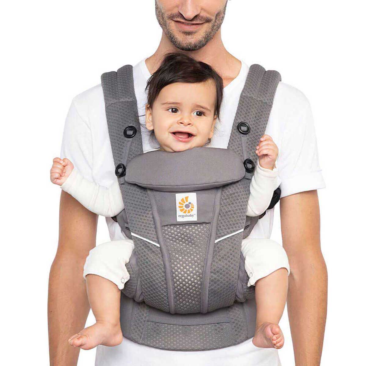 Nosilka Ergobaby Omni Breeze Graphite siva 1