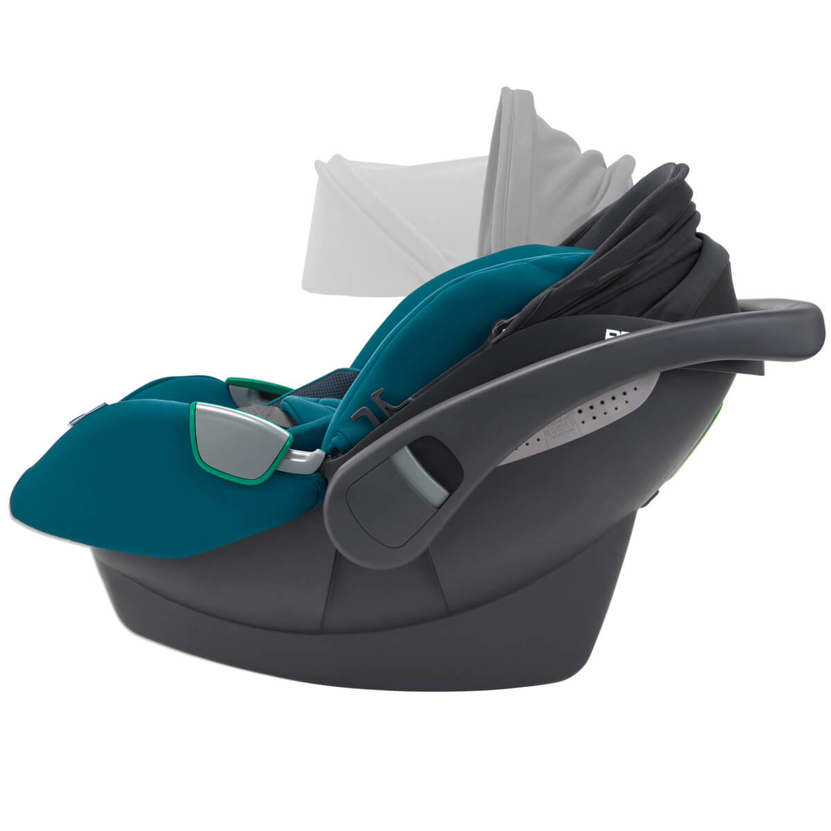 Otroški avtosedež RECARO Avan i-Size [40 – 83 cm] Carbon Grey + Isofix baza 7
