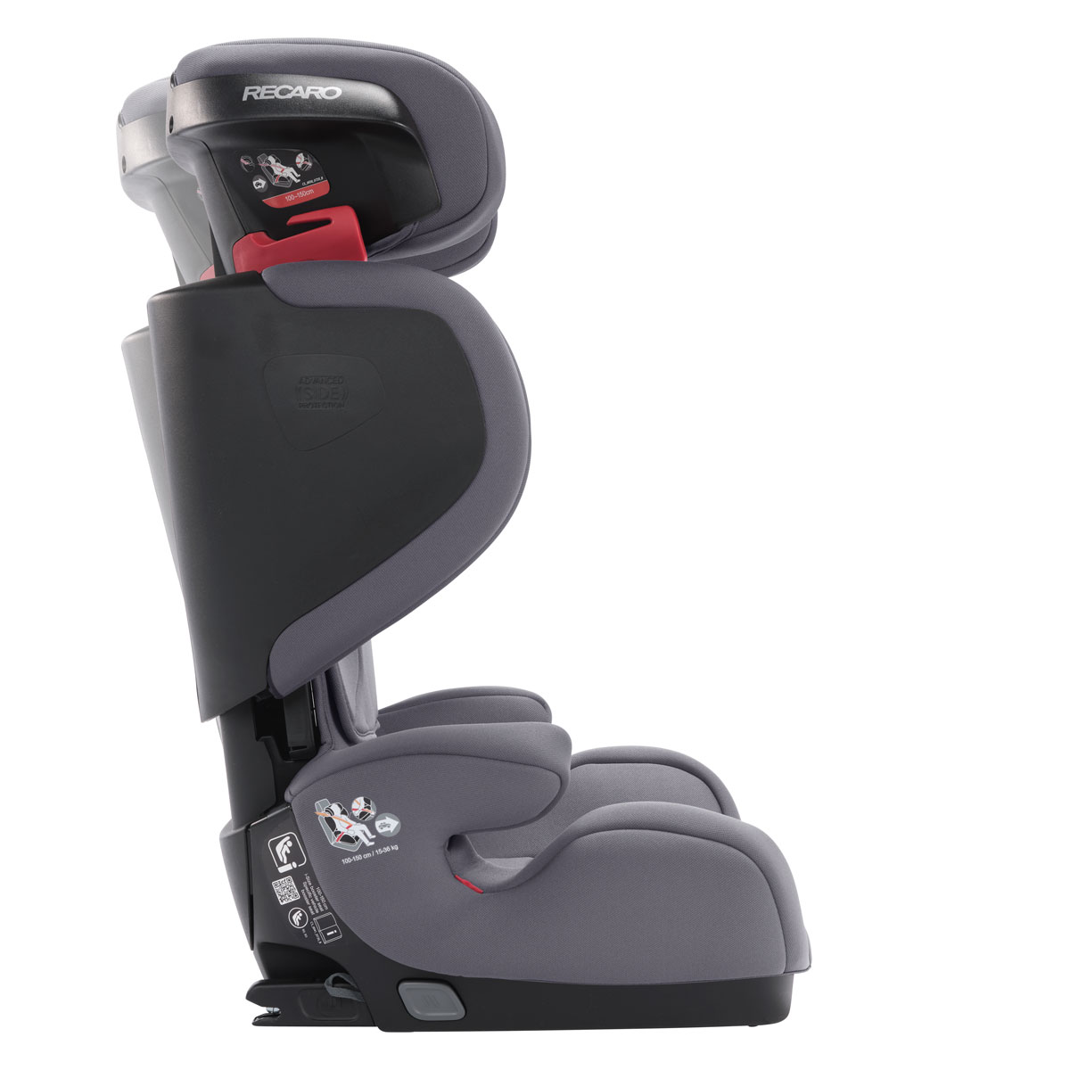 Otroški avtosedež RECARO Mako 2 i-Size [100 – 150 cm] Core Deep Black 2