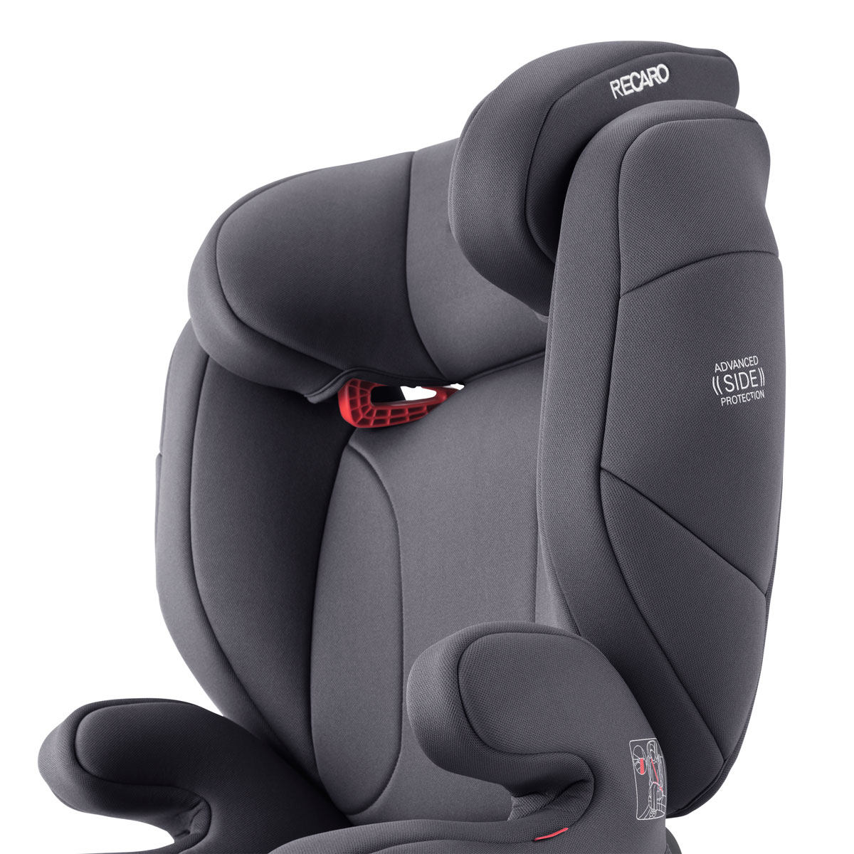 Otroški avtosedež RECARO Monza Nova Evo SF [15-36 kg] Simply Grey + Poletna prevleka 10