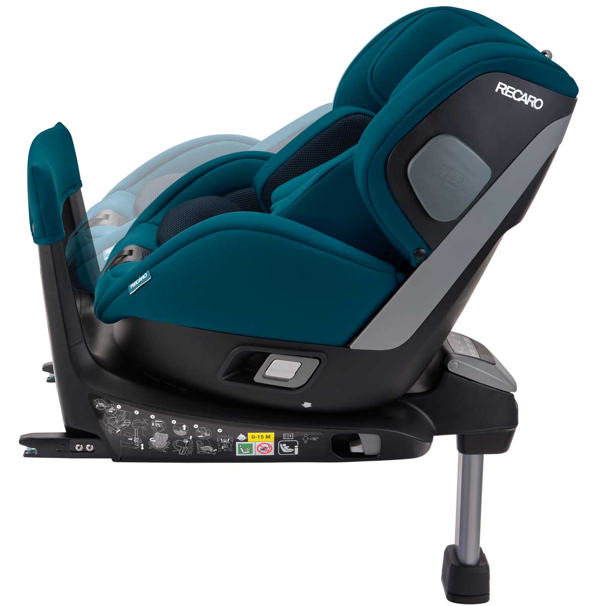 Otroški avtosedež RECARO Salia i-Size [40 – 105 cm] Night Black 6