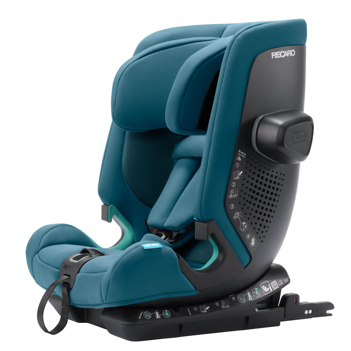 Otroški avtosedež RECARO Toria Elite i-Size [76–150 cm] Sweet Curry + Air 2