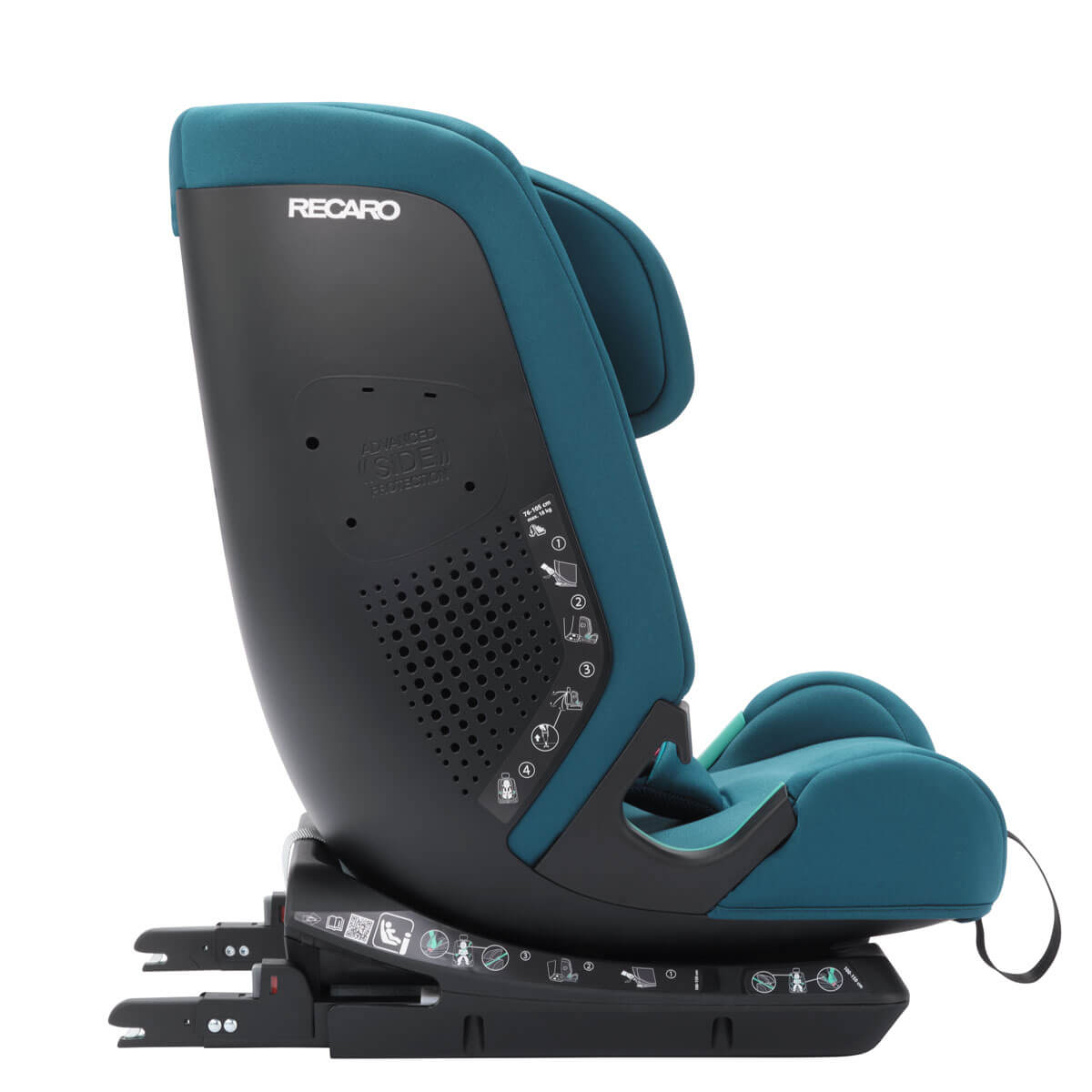 Otroški avtosedež RECARO Toria Elite i-Size [76 – 150 cm] Select Teal Green 9