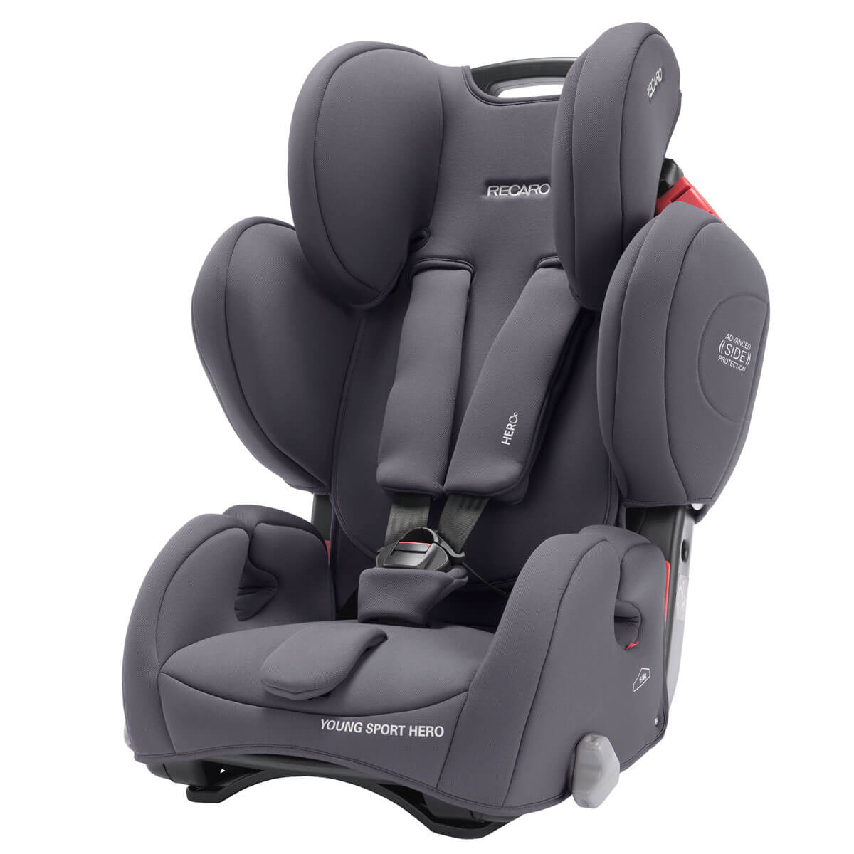 Otroški avtosedež RECARO Young Sport HERO [9-36 kg] Mat Black  + Poletna prevleka 6