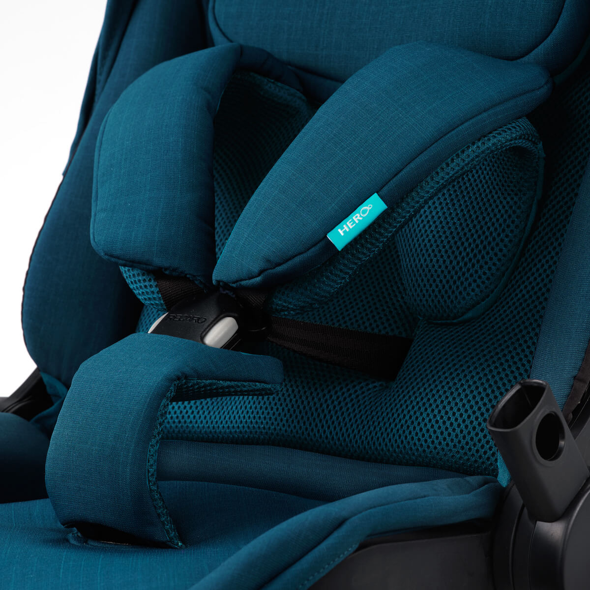 Otroški voziček 4v1 RECARO Sadena + lupinica Avan + Isofix [Frozen Blue] 9