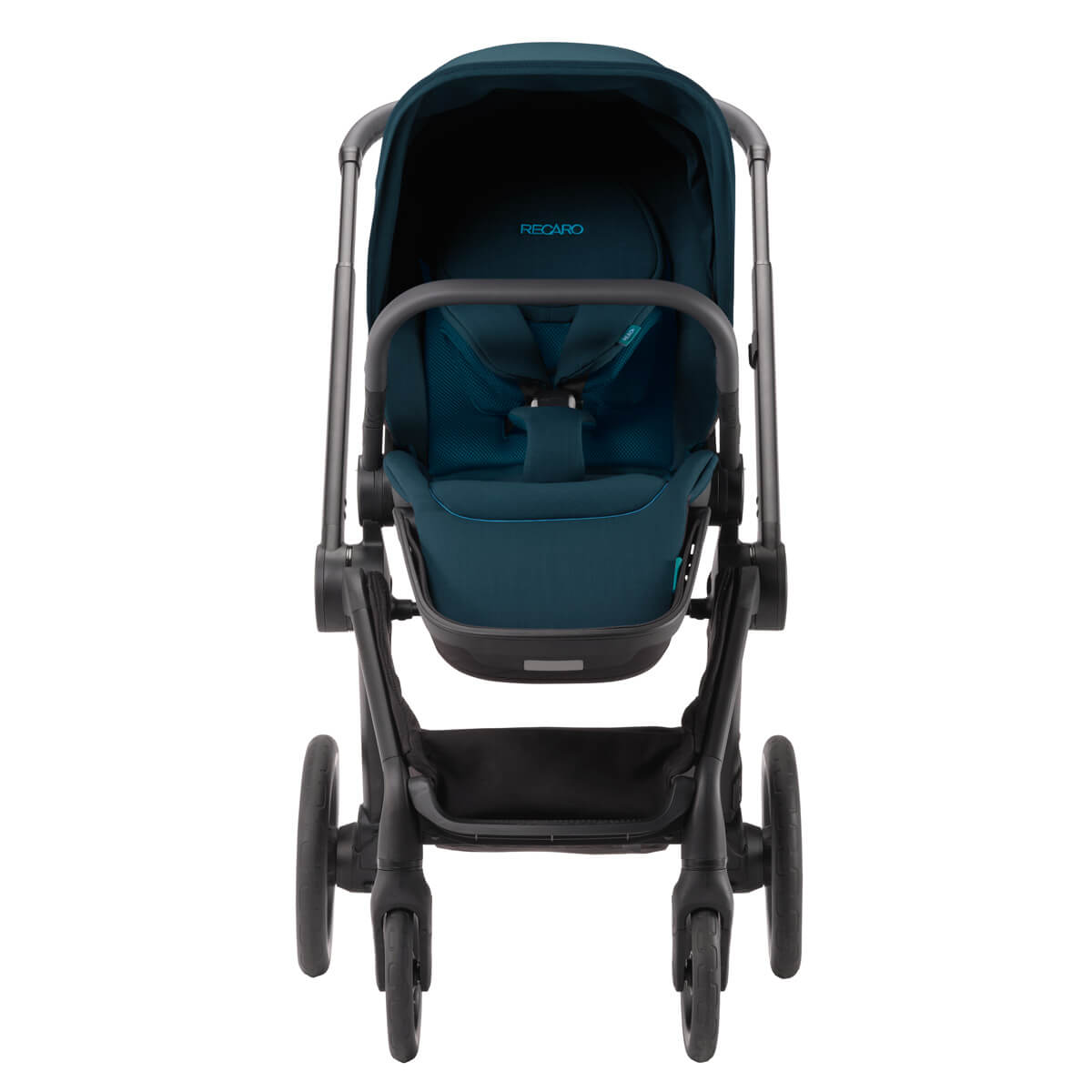 Otroški voziček 4v1 RECARO Celona + lupinica Avan + Isofix [Silent Grey] 5