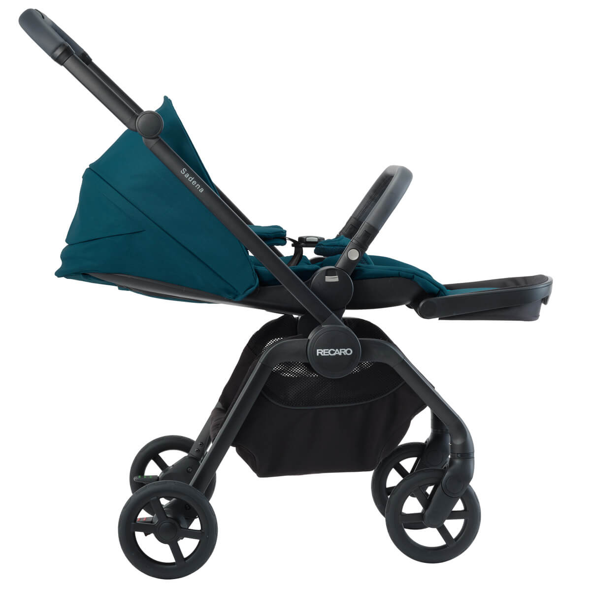 Otroški voziček 2v1 RECARO Sadena s košaro za dojenčka [Garnet Red] 8