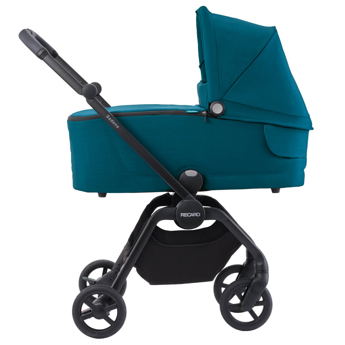 Otroški voziček 3v1 RECARO Sadena [Night Black] + lupinica Besafe 2