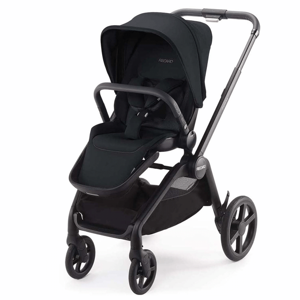 Otroški voziček 2v1 RECARO Celona s košaro za dojenčka [Silent Grey] 19