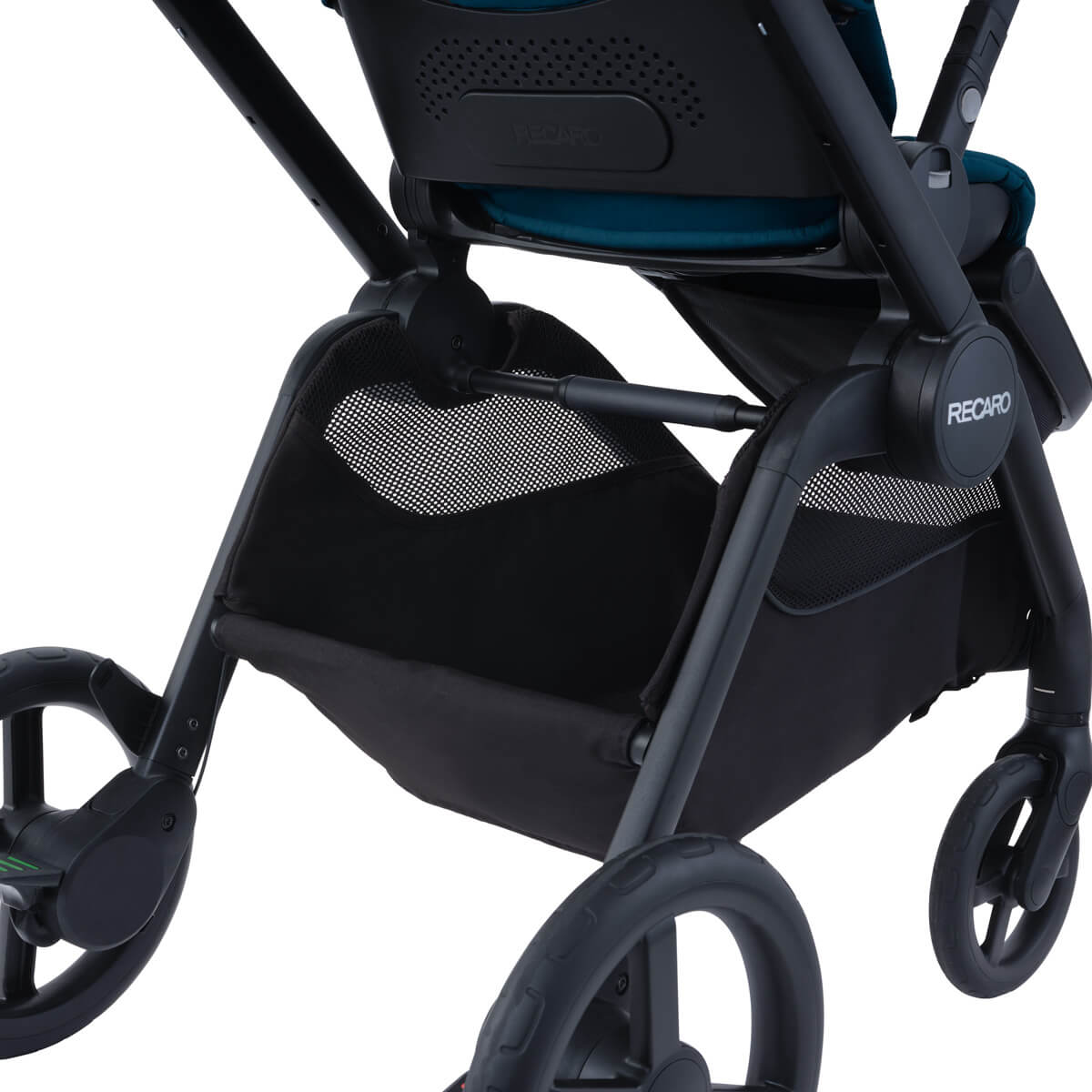 Otroški voziček 2v1 RECARO Celona s košaro za dojenčka [Night Black] 20