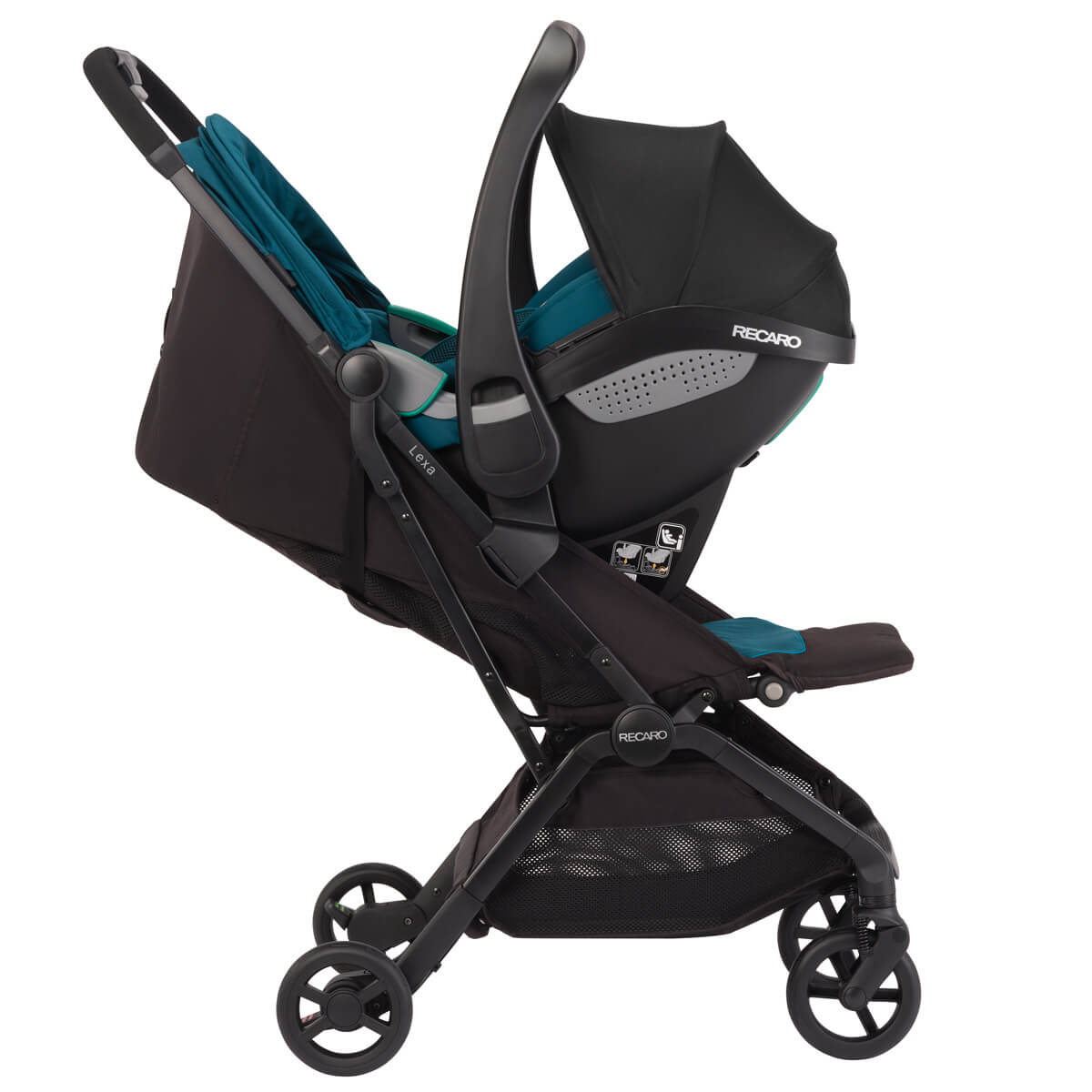 Marela voziček RECARO Lexa Select Night Black 10