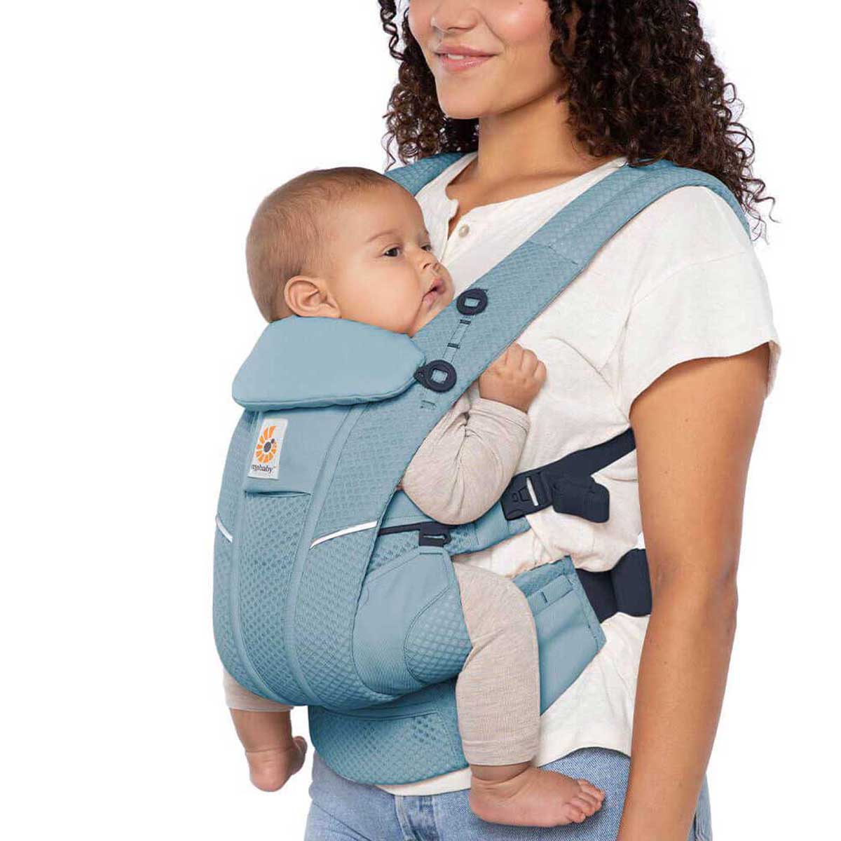 Nosilka Ergobaby Omni Breeze Slate modra 1