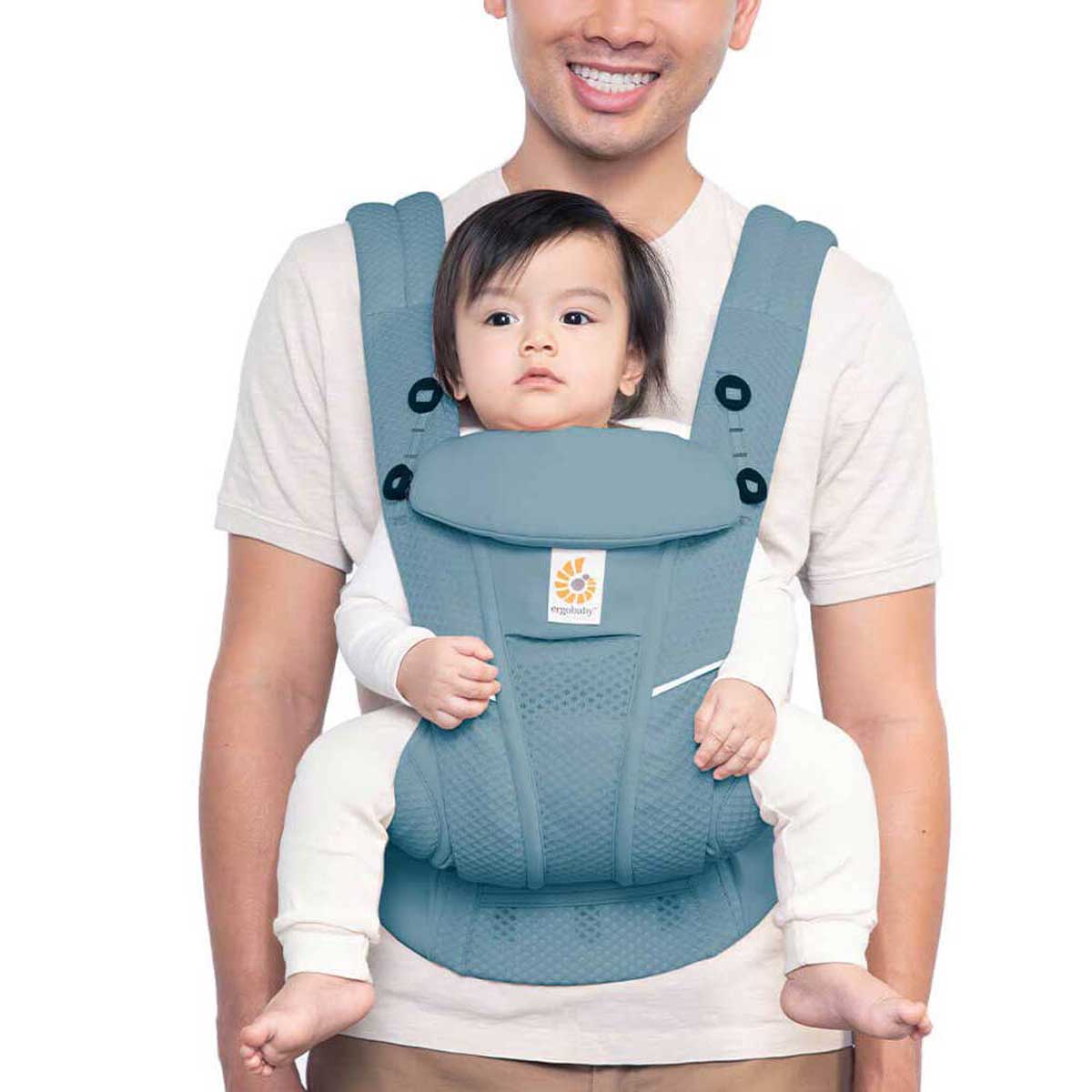 Nosilka Ergobaby Omni Breeze Slate modra 2