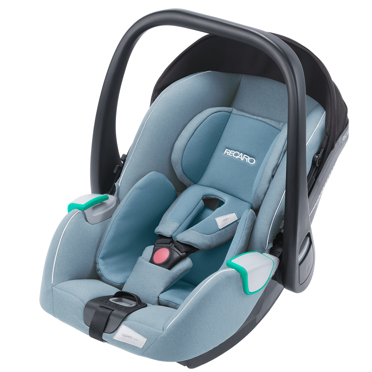 Otroški voziček 3v1 RECARO Sadena + lupinica Avan [Frozen Blue] 1