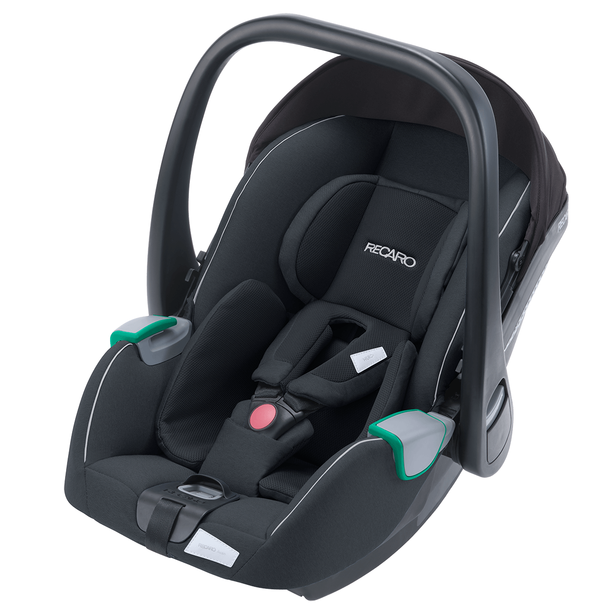 Otroški voziček 3v1 RECARO Sadena + lupinica Avan [Mat Black] 1