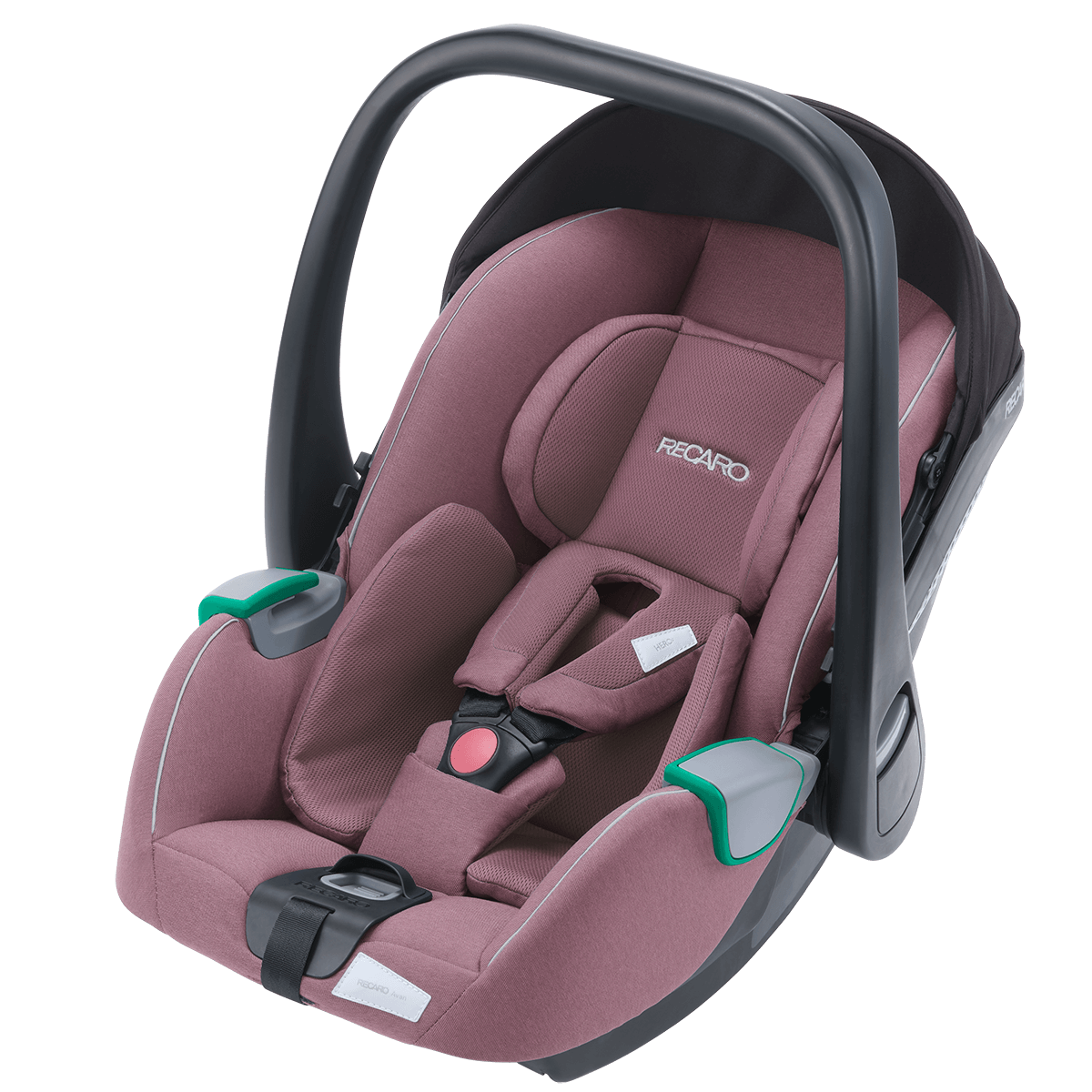 Otroški voziček 3v1 RECARO Celona + lupinica Avan [Pale Rose] 1