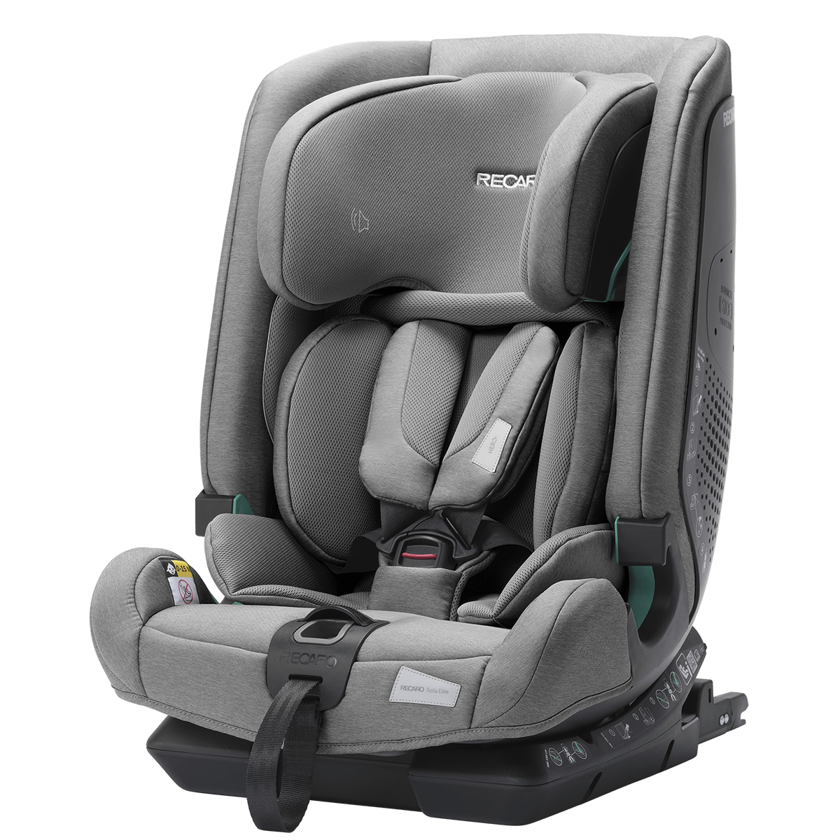 Otroški avtosedež RECARO Toria Elite i-Size [76 – 150 cm] Prime Silent Grey