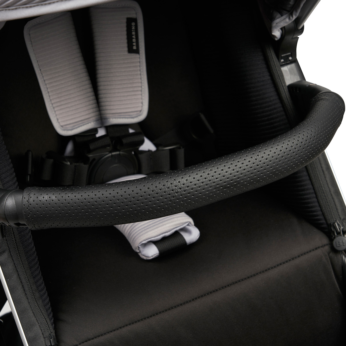 Otroški voziček 4v1 Bababing Raffi Vapour Grey + RECARO Avan + Isofix – Razstani eksponat 14