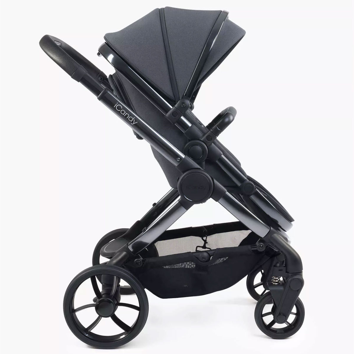 Otroški voziček 4v1 iCandy Peach 7 [Dark Grey Phantom] + RECARO Avan + baza 4