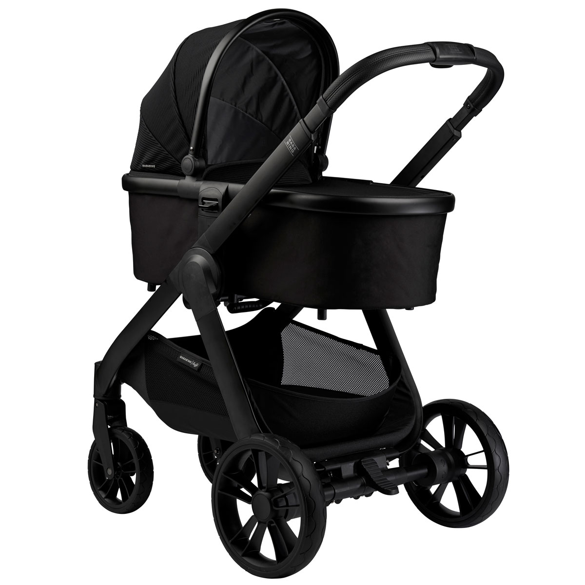 Otroški voziček 4v1 Bababing Raffi Black+ RECARO Avan + Isofix 8