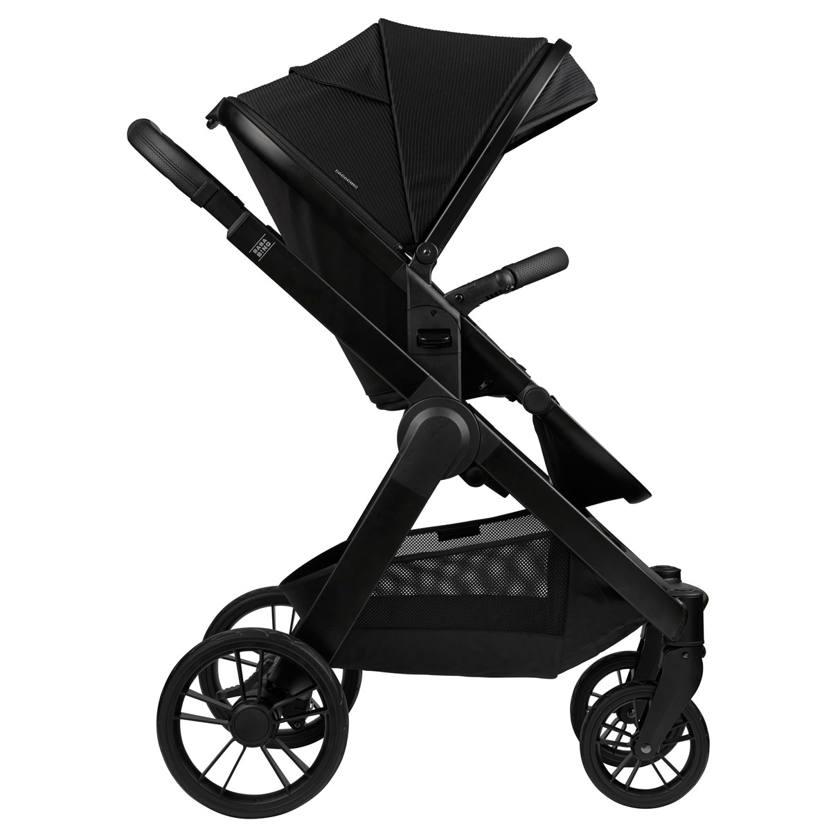 Otroški voziček 4v1 Bababing Raffi Black+ RECARO Avan + Isofix 6