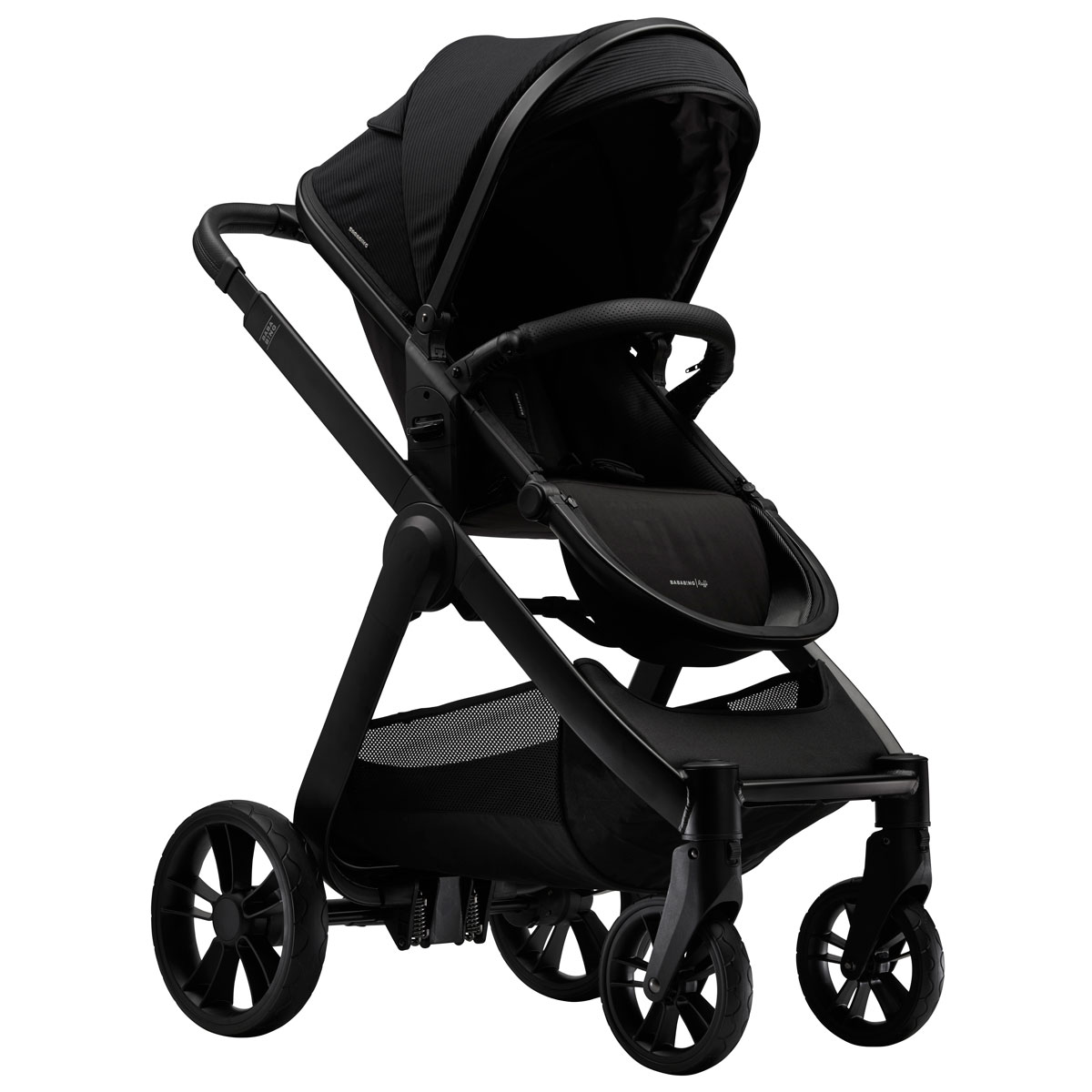 Otroški voziček 4v1 Bababing Raffi Black+ RECARO Avan + Isofix 13