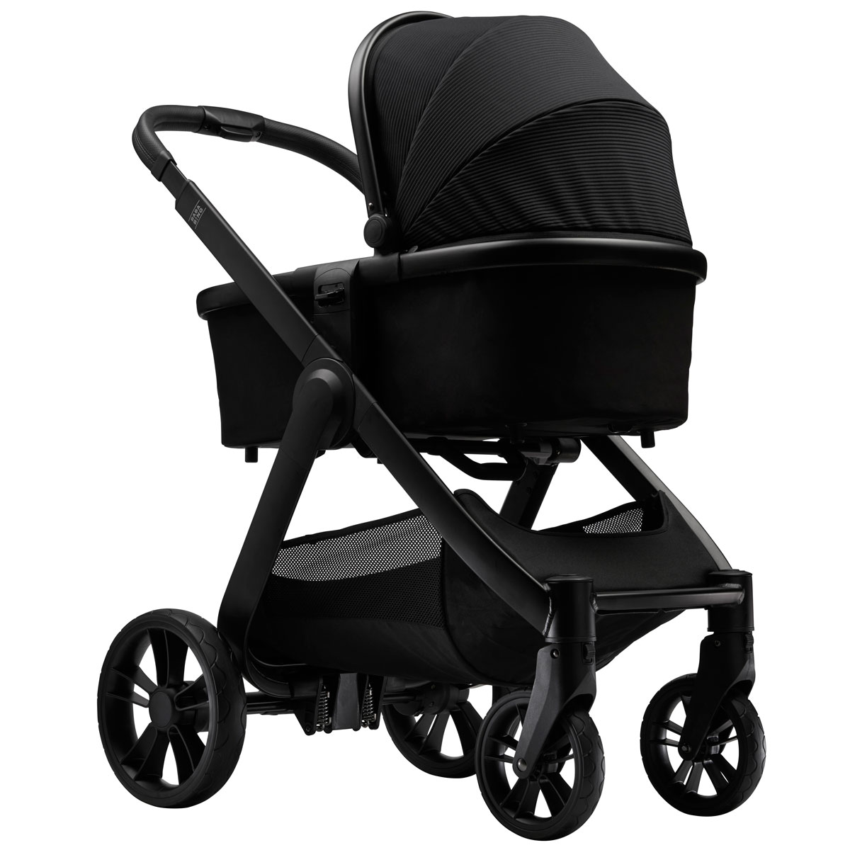 Otroški voziček 4v1 Bababing Raffi Black+ RECARO Avan + Isofix 10