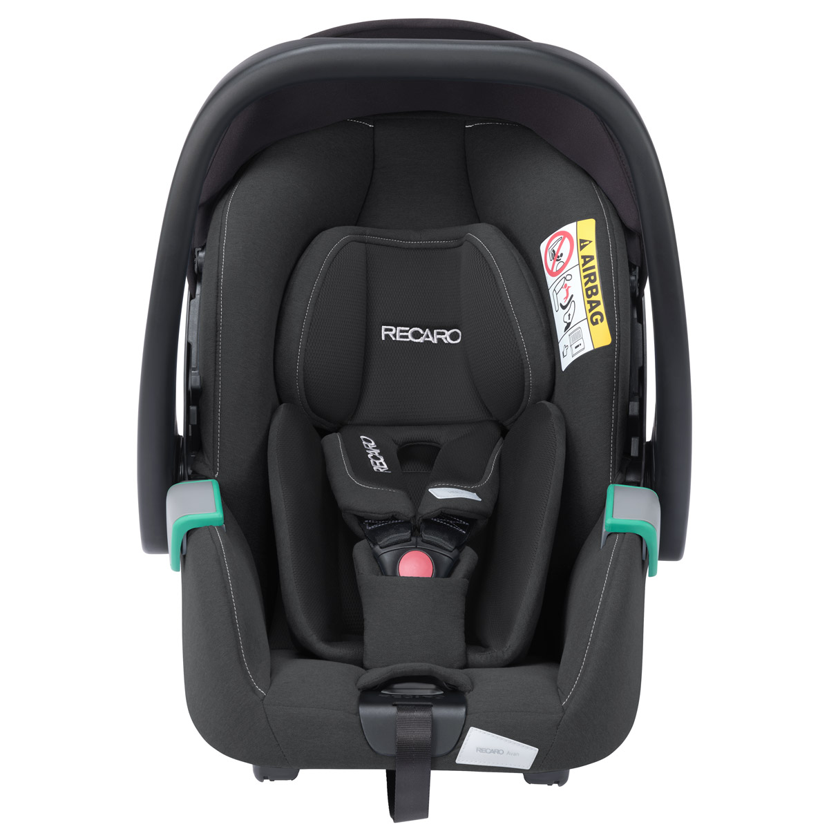 Otroški avtosedež RECARO Avan i-Size [40 – 83 cm] Fibre Black + Isofix baza 5