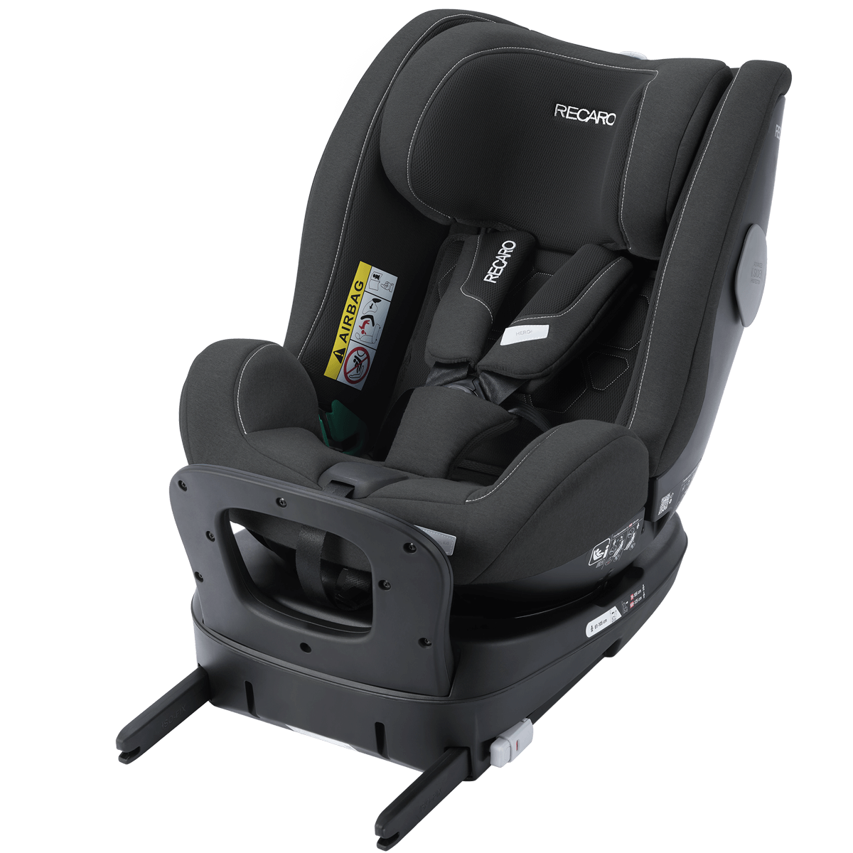 Otroški avtosedež RECARO SALIA 125 KID i-Size [61-125 cm] Fibre Black