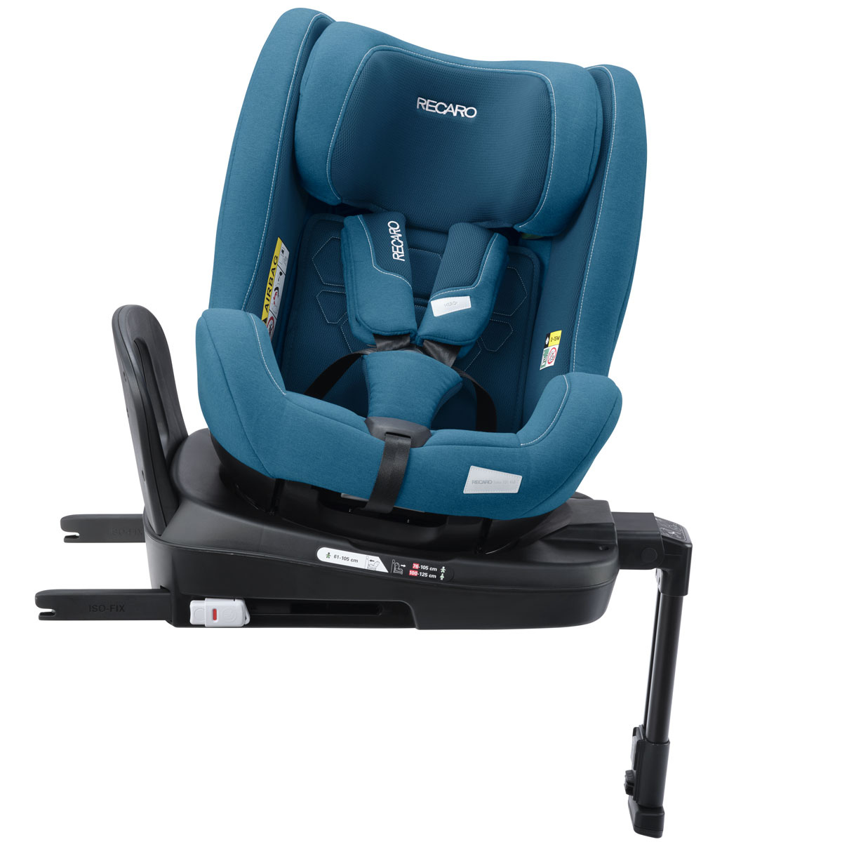 Otroški avtosedež RECARO SALIA 125 KID i-Size [61-125 cm] Steel Blue 1