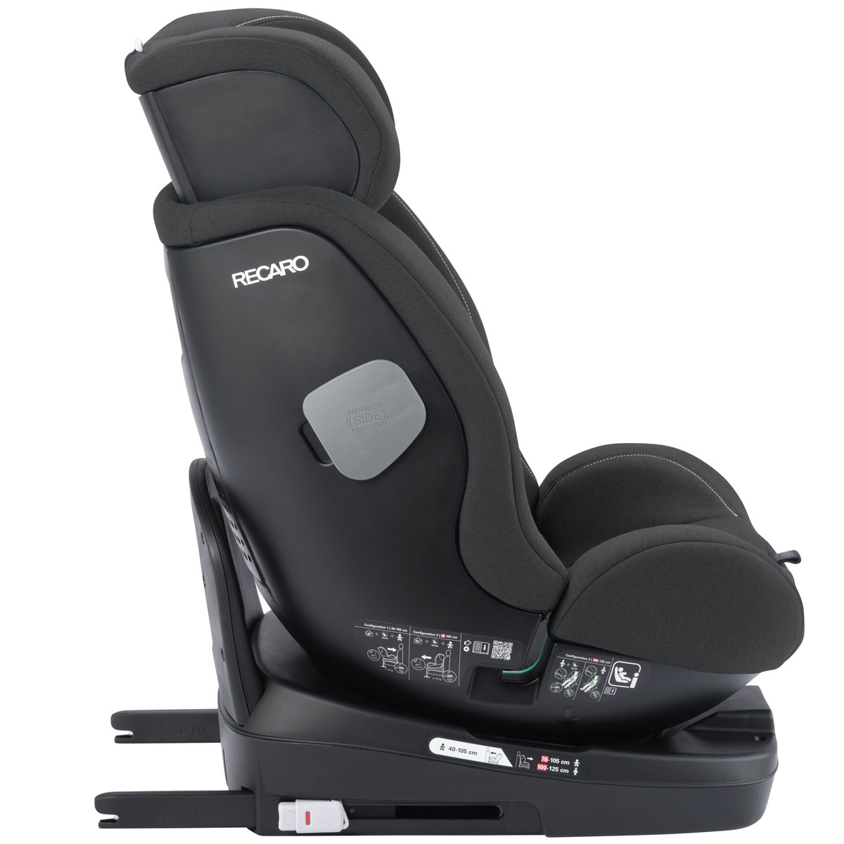 Otroški avtosedež RECARO SALIA 125 i-Size [40-125 cm] Fibre Black 9