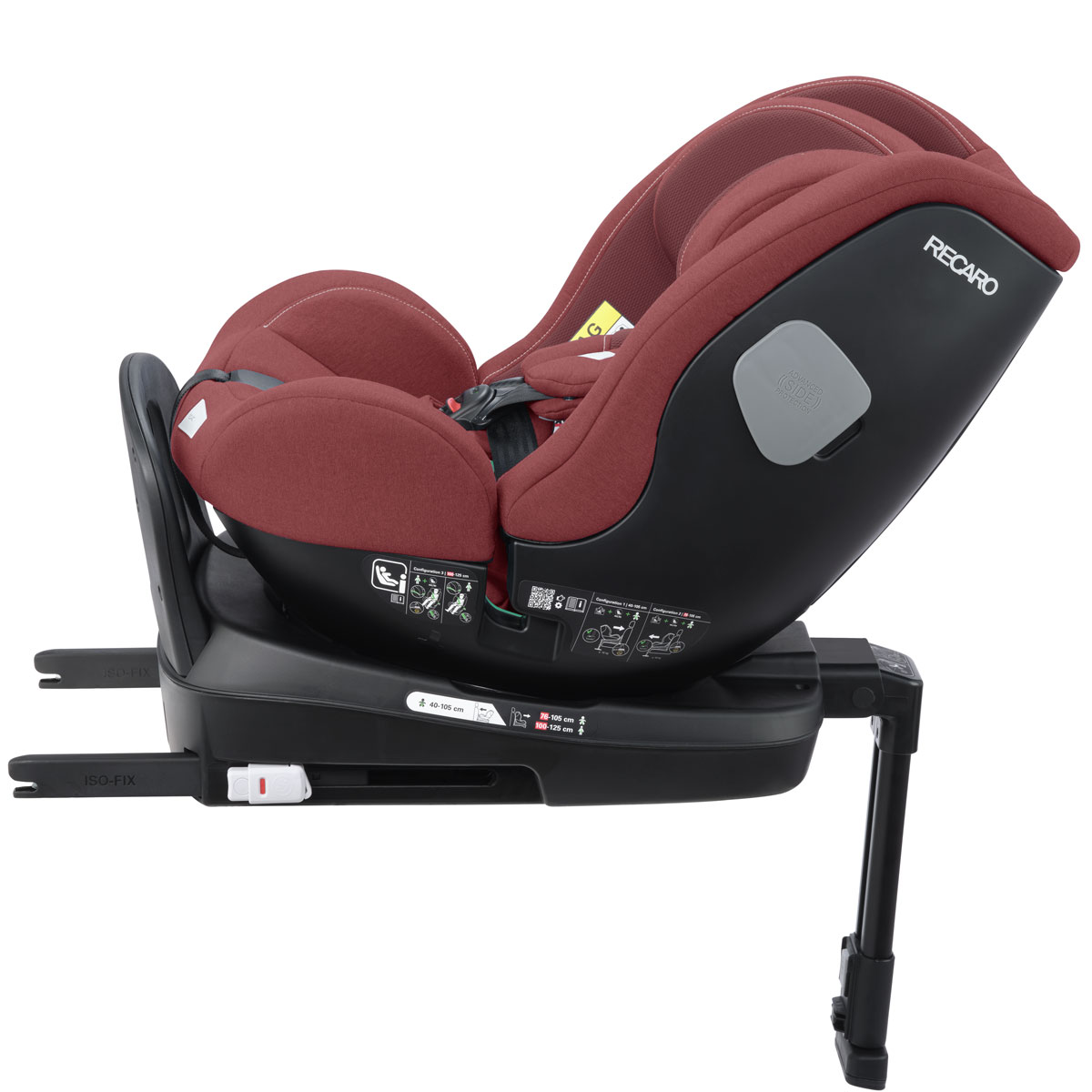 Otroški avtosedež RECARO SALIA 125 i-Size [40-125 cm] Iron Red 4