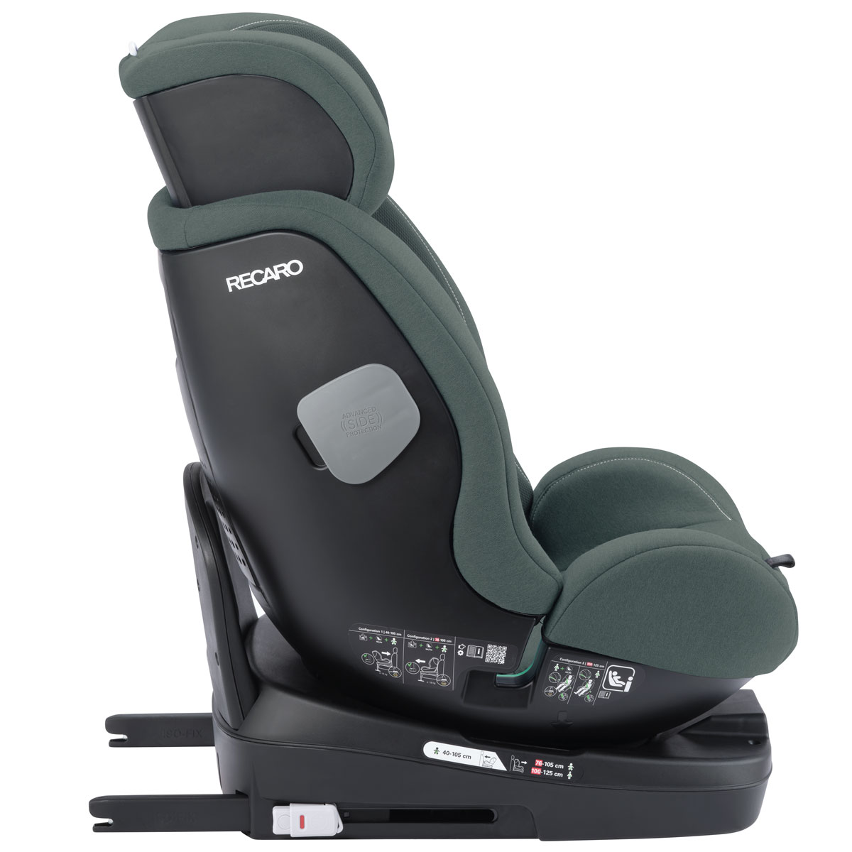 Otroški avtosedež RECARO SALIA 125 KID i-Size [61-125 cm] Mineral Green 9