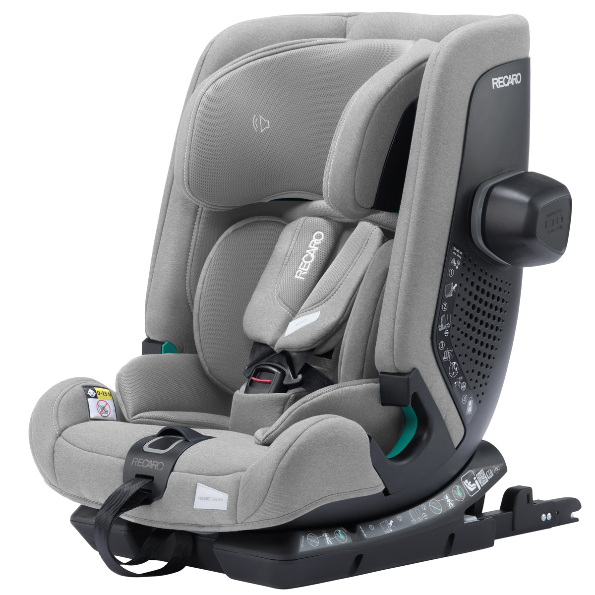 Otroški avtosedež RECARO Toria Elite i-Size [76–150 cm] Carbon Grey + Air 2