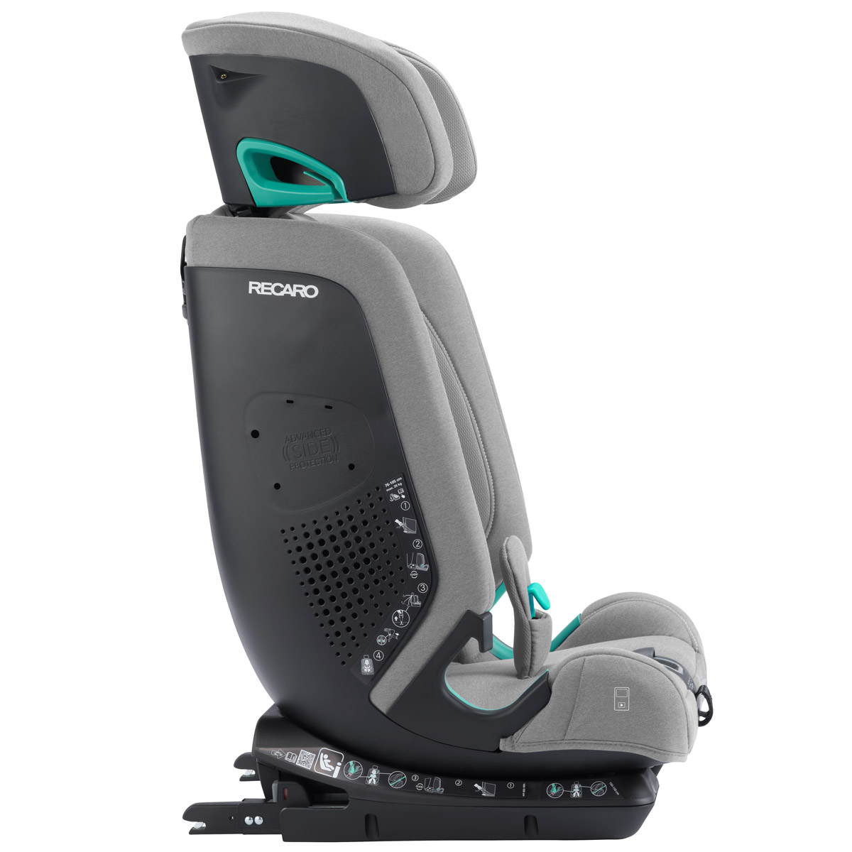 Otroški avtosedež RECARO Toria Elite i-Size [76–150 cm] Carbon Grey + Air 7