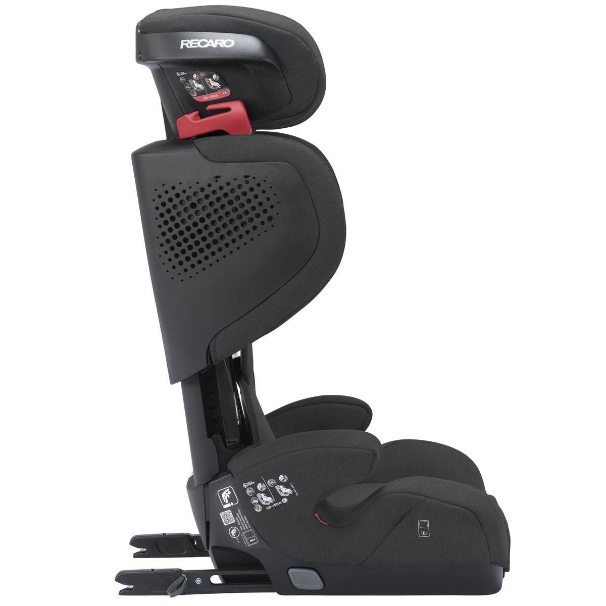 Otroški avtosedež RECARO Mako Elite 2 i-Size [100 – 150 cm] Fibre Black + Air 8