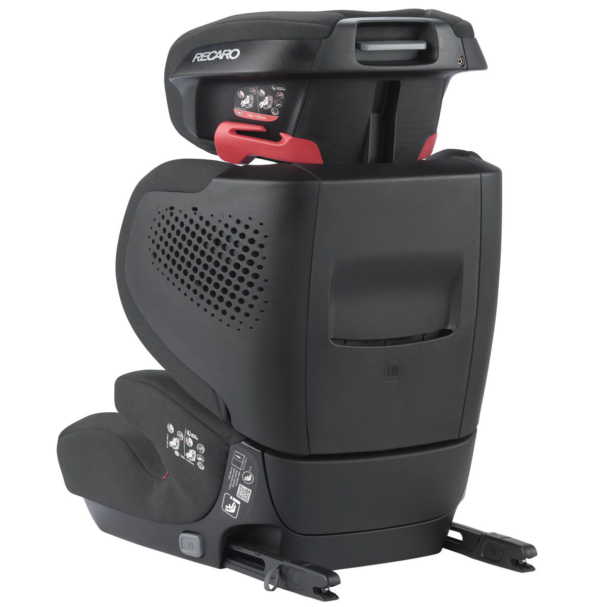 Otroški avtosedež RECARO Mako Elite 2 i-Size [100 – 150 cm] Fibre Black + Air 11