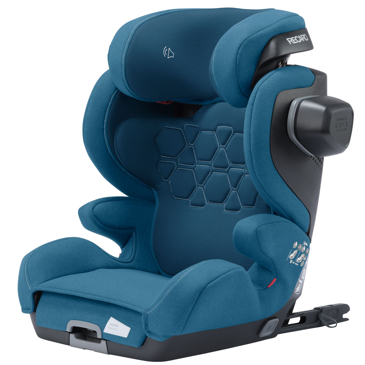 Otroški avtosedež RECARO Mako Elite 2 i-Size [100 – 150 cm] Steel Blue 1