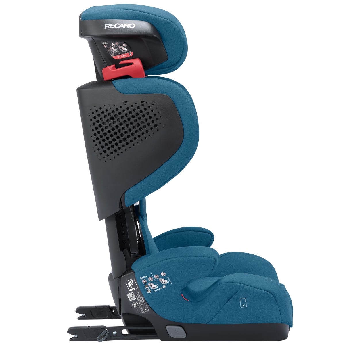 Otroški avtosedež RECARO Mako Elite 2 i-Size [100 – 150 cm] Steel Blue 11