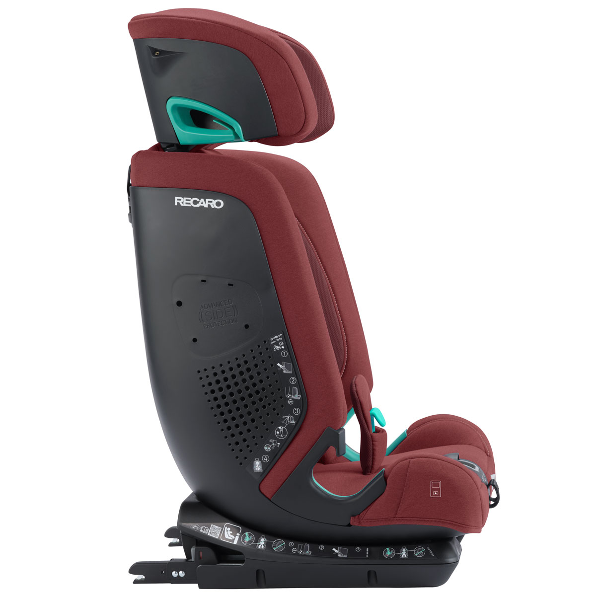 Otroški avtosedež RECARO Toria Elite i-Size [76–150 cm] Iron Red + Air 6