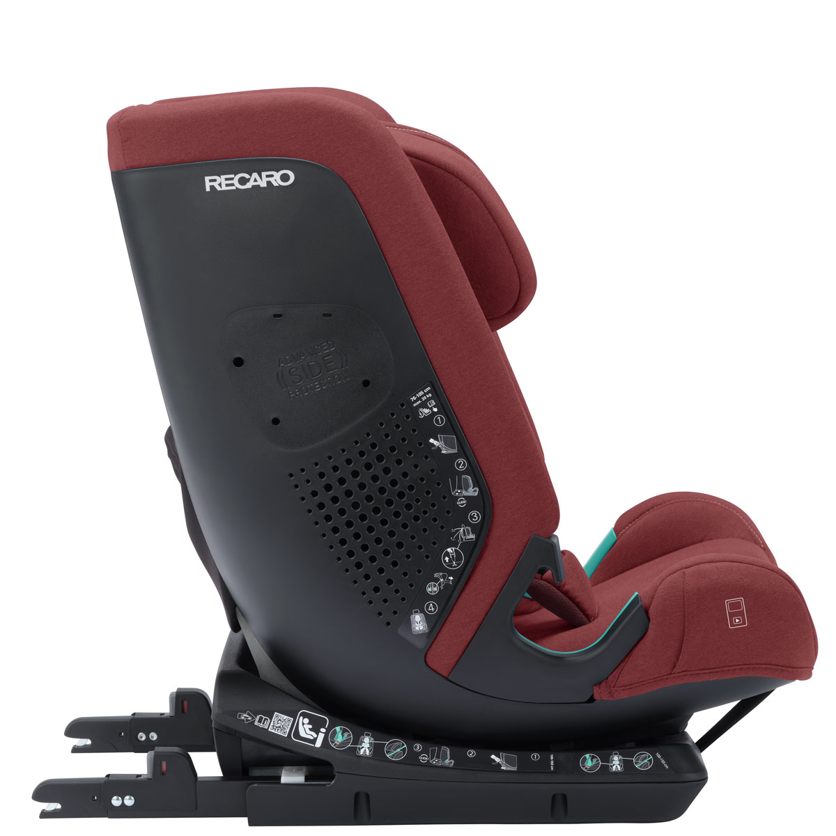 Otroški avtosedež RECARO Toria Elite i-Size [76–150 cm] Iron Red + Air 8
