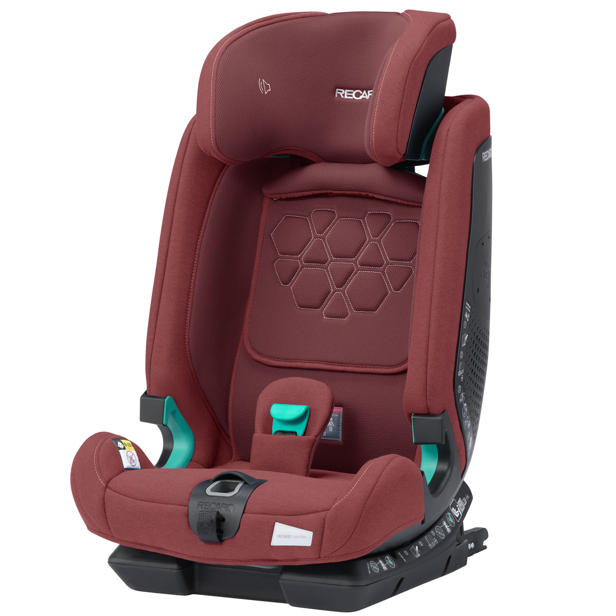 Otroški avtosedež RECARO Toria Elite i-Size [76–150 cm] Iron Red + Air 4