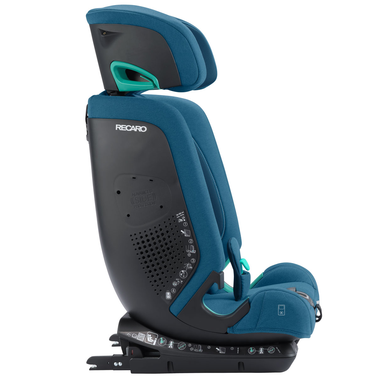 Otroški avtosedež RECARO Toria Elite i-Size [76–150 cm] Steel Blue + Air 6