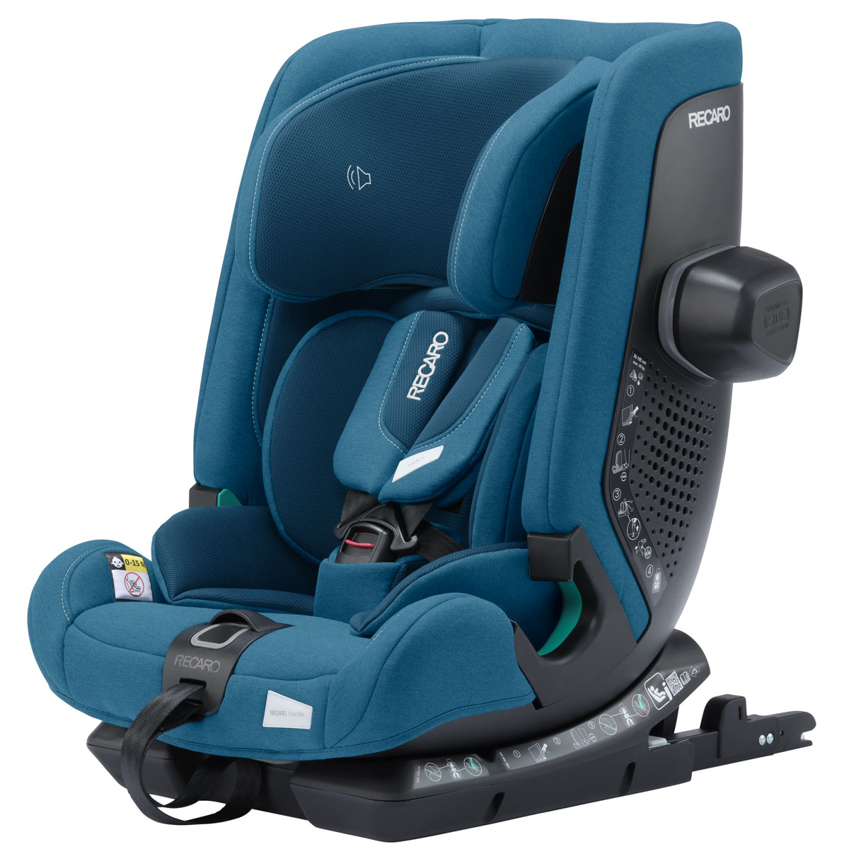 Otroški avtosedež RECARO Toria Elite i-Size [76–150 cm] Steel Blue + Air 2
