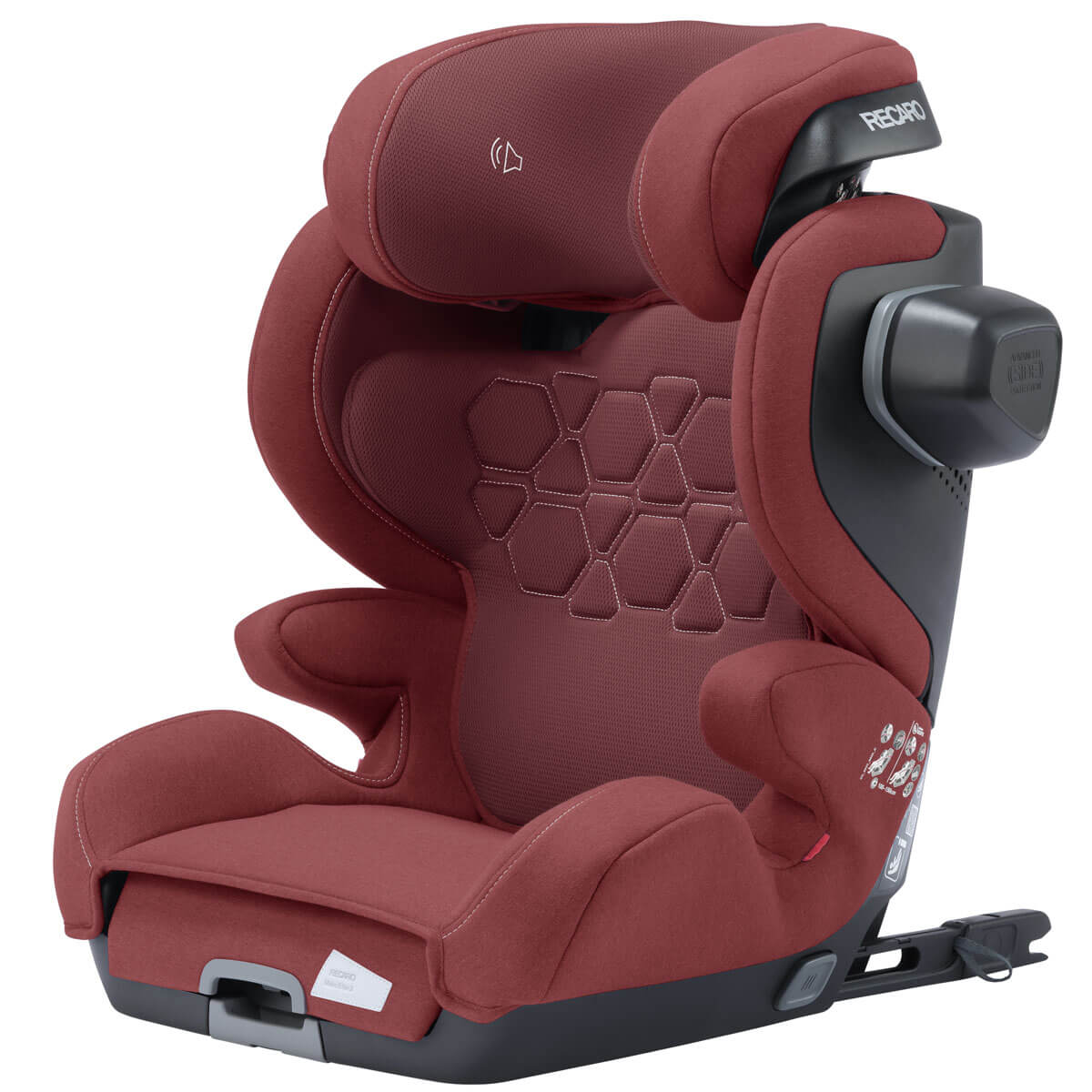Otroški avtosedež RECARO Mako Elite 2 i-Size [100 – 150 cm] Iron Red + Air 3